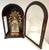 Hand-Painted Bisque Figure of the Virgin of Luján, in Domed Reliquary Vitrine For Sale - Image 9 of 16