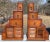 Pair of Vintage 20th C. Dovetailed Tansu Step Wooden Shelves Asian Art For Sale - Image 4 of 18