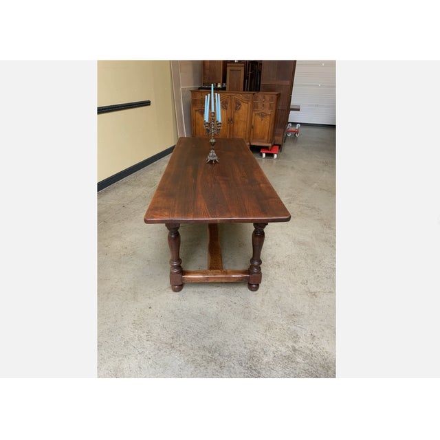 Vintage Monastery Table, 1940 For Sale - Image 12 of 16
