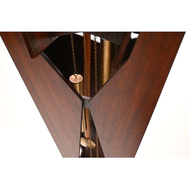 Vintage Danish Grandfather Clock from Knuba, 1960 For Sale - Image 9 of 12