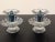 Vintage Chantilly Ruffled Candle Holders by Partylite (4 Piece Set) For Sale - Image 4 of 8