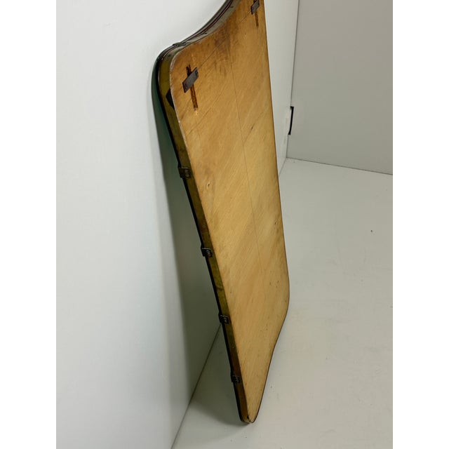 Two-Tone Mirror with Brass Edge by Giovanni Gariboldi, 1950s For Sale - Image 6 of 13