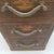 Wood Vintage Japanese Wooden Three-Drawer Chest For Sale - Image 7 of 14