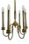 French Brass Chandelier, 1960s For Sale