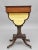 Wood 19th Century Rosewood and Brass Inlaid Worktable For Sale - Image 7 of 14