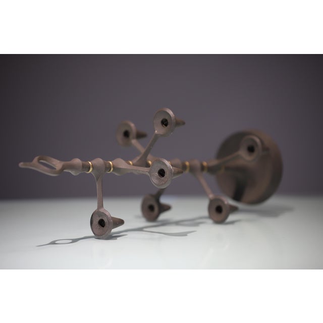 Metal Dansk Candleholder by Jens Quistgaard For Sale - Image 7 of 18