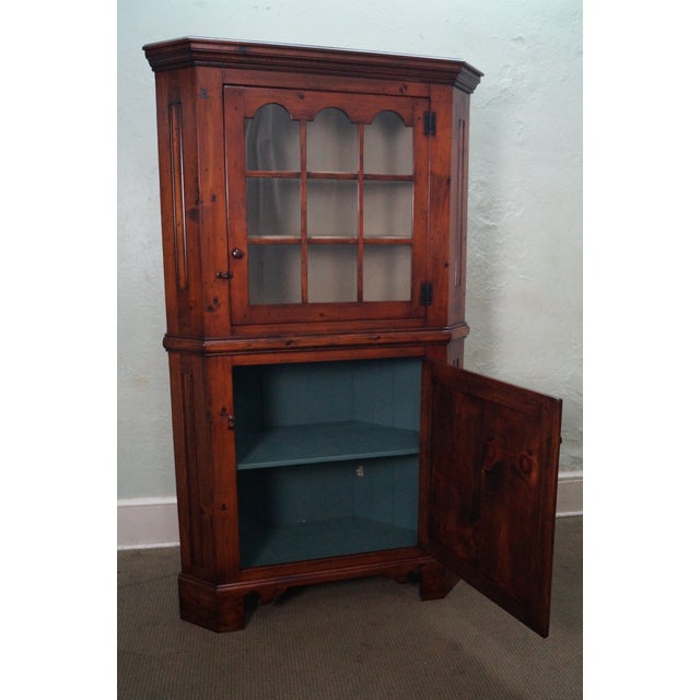 Stephen Von Hohen Bucks County Solid Pine Hand Crafted Corner