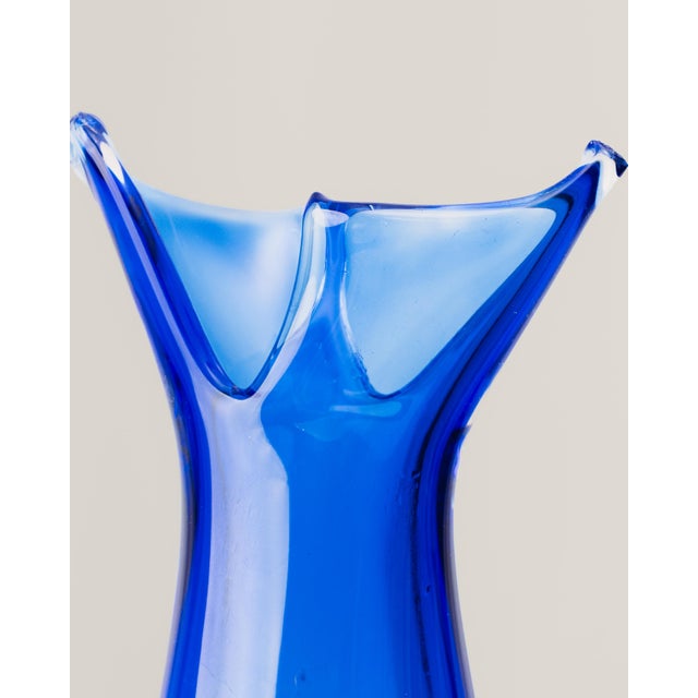 Murano Glass Vase from Luigi Onesto, 1980s For Sale - Image 3 of 4