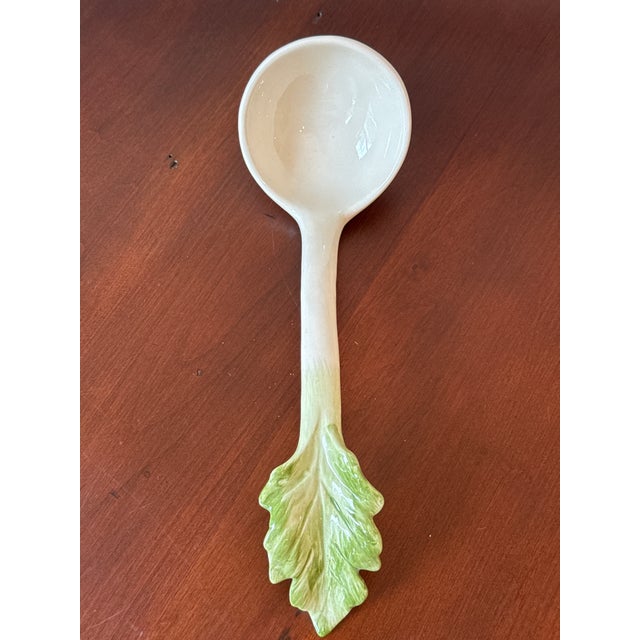 1980s Fitz and Floyd Pumpkin Lidded Tureen For Sale - Image 13 of 16