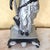 19th-Century Victorian Spelter Greek Muse & Classical Maiden Statues – Pair For Sale - Image 14 of 18