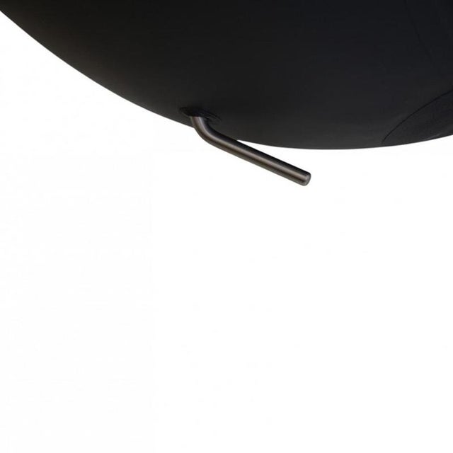 Egg Chair in Black Aura Leather by Arne Jacobsen, 2012 For Sale - Image 15 of 18