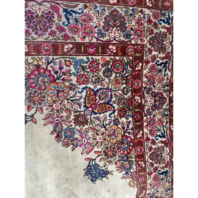 Large Kirman Rug, 1890s For Sale - Image 9 of 17