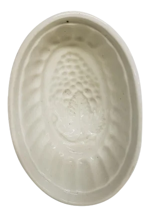 1900 English Ironstone Food Mold