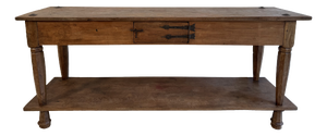 Rustic Spanish Console Table, 1950s