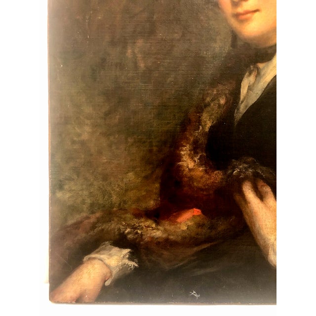 Early 19th-Century British School Portrait of a Lady For Sale In San Francisco - Image 6 of 7