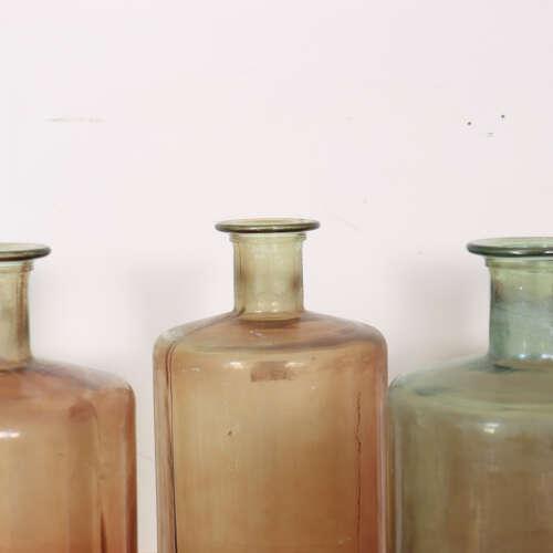20th Century Tall Glass Jars, Set of 5 For Sale - Image 4 of 9