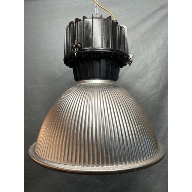 Vintage Industrial Aluminium Pendant Light For Sale - Image 6 of 6