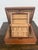 Early 21st Century Agresti Luxury Burl Wood Jewelry Box For Sale - Image 5 of 12