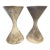 Mid-Century Modern Willy Guhl Diabolo Hourglass Planters 38" - A Pair For Sale