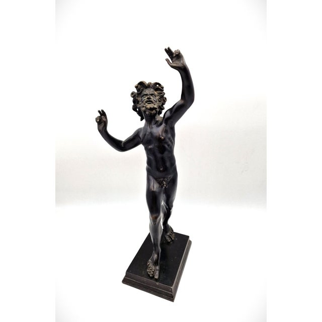 Faun, Early 1900s, Bronze For Sale - Image 6 of 14