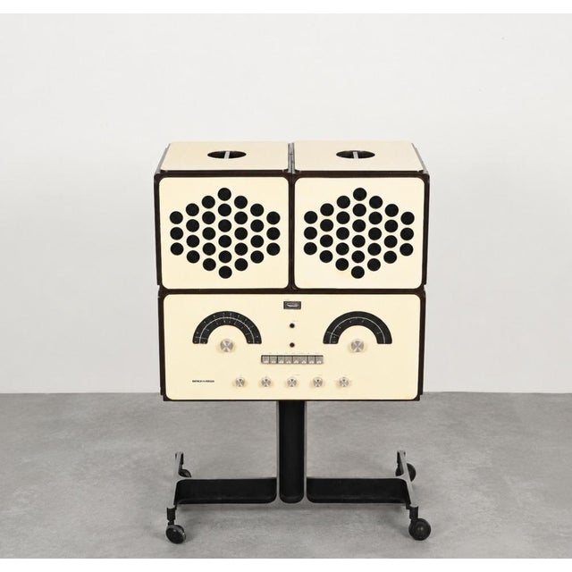 Metal Radio by Achille & Piergiacomo Castiglioni for Brionvega, 1965 For Sale - Image 7 of 8
