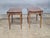 Store Item: Pair of Henredon Mahogany Pembroke Tables w Inlays Description: Pair of beautiful formal Mahogany dropleaf...