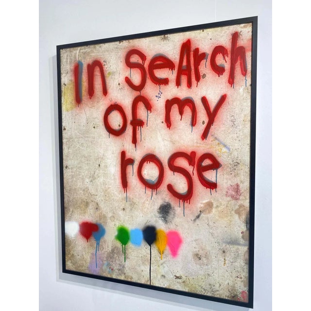 William Finlayson Jr. Original Painting on Panel, Titled: In Search for my Rose, 2020 For Sale In West Palm - Image 6 of 10