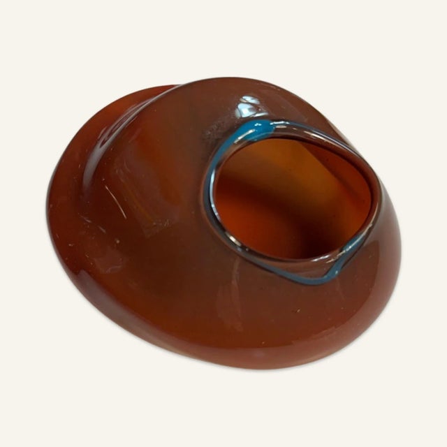 Glass Dale Chihuly, Early Baskets From the Pueblo Blanket Series, 1980 - 9 Pieces For Sale - Image 7 of 11