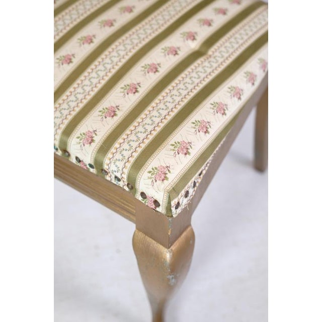 1930s Vintage Rococo Chair in Glit Wood, 1930s For Sale - Image 5 of 12