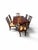 Wood Dining Table Set - Mahogany- Thomasville For Sale - Image 7 of 12