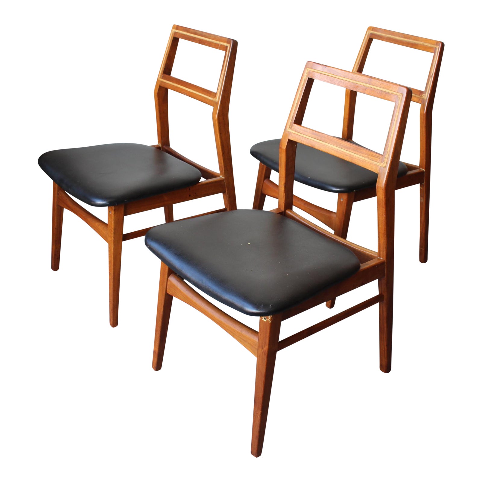 MidCentury Danish Modern FosterMcDavid Furniture Inc. Chairs Set of