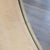 2010s Kreiss Round Leather Wall Mirror For Sale - Image 5 of 6