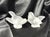This beautiful pair of Lalique frosted crystal sparrows comes from the iconic Moineau (Sparrow) series, a beloved design...