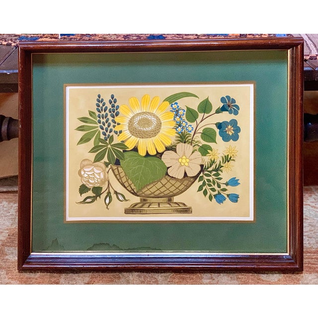 Mid 20th Century Turner Botanical Still Life Print, Framed For Sale - Image 13 of 13