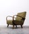 Wood Bentwood Armchair in Forest Green Velvet by Jindrich Halabala, 1930s For Sale - Image 7 of 12