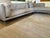 Greige Design Within Reach Como 128.5” Sectional Sofa in Kalahari Grey Leather For Sale - Image 8 of 15