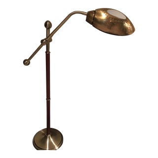 Art Deco Space Age Floor Lamp Rosewood For Sale