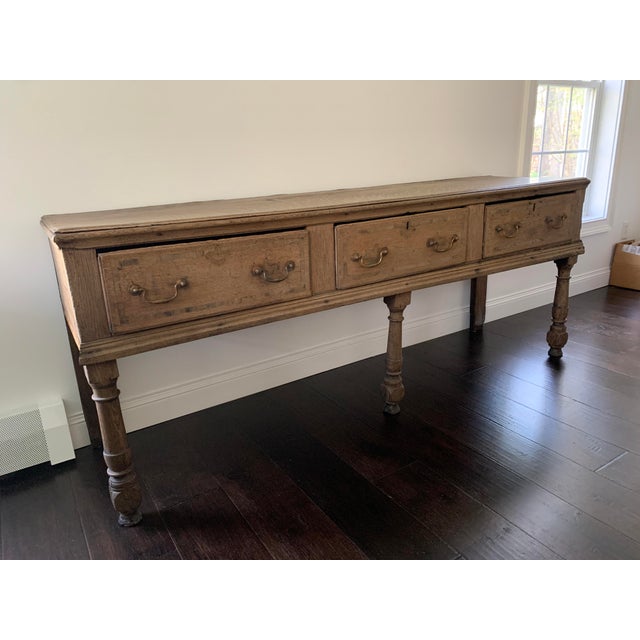 18th Century Georgian Oak Dresser For Sale - Image 11 of 12