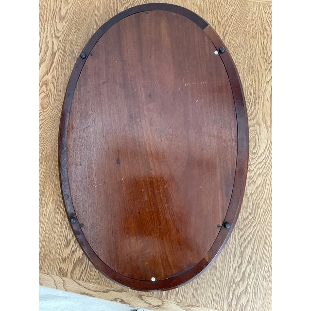 Vintage Modern Long Mahagony Hostess Tray For Sale - Image 16 of 16