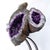 Traditional Amethyst Cluster, 34 Pounds, Triple Opening (#H0459 Uruguay ) For Sale - Image 3 of 9