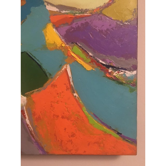 2020s 2022 Contemporary Abstract Expressionist Oil Painting by Jesus Galvan For Sale - Image 5 of 9