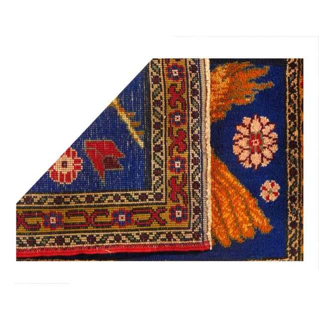 Traditional Pasargad DC Antique Turkish Oushak Rug For Sale - Image 3 of 3