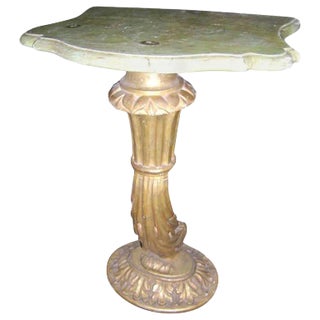 Italian Gilt Console For Sale