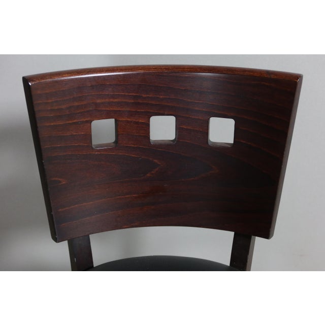 Wood Dining Chairs, Set of 6 For Sale - Image 7 of 10