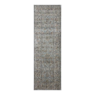 Jean Stoffer x Loloi Katherine Ocean / Gold 2'-7" x 12'-0" Runner Rug For Sale