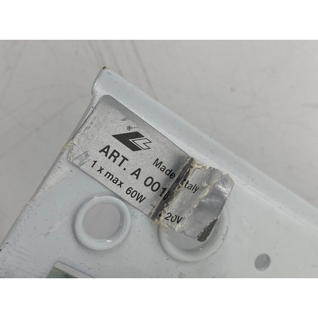 Wall Lamp with Ice Glass Structure and Murano Glass from Lucitalia, 1970s For Sale - Image 15 of 17