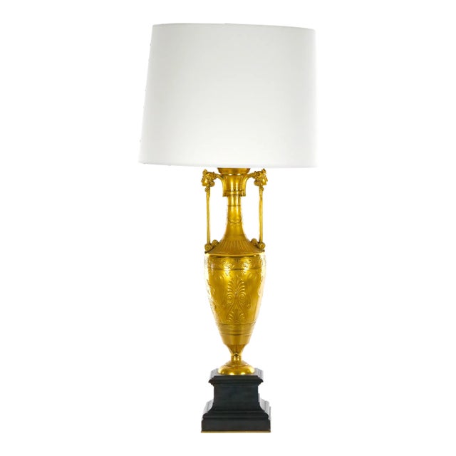 Red Marble and Gilt Bronze Table Candelabra by Barbedienne For Sale