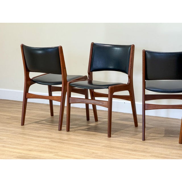 Vintage Danish Dining Chairs by Erik Buch, 1950s, Set of 6 For Sale - Image 11 of 13