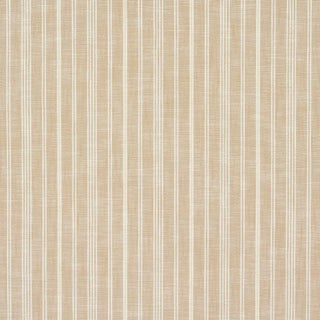 Schumacher X Mark D. Sikes Lucy Stripe Fabric In Neutral For Sale
