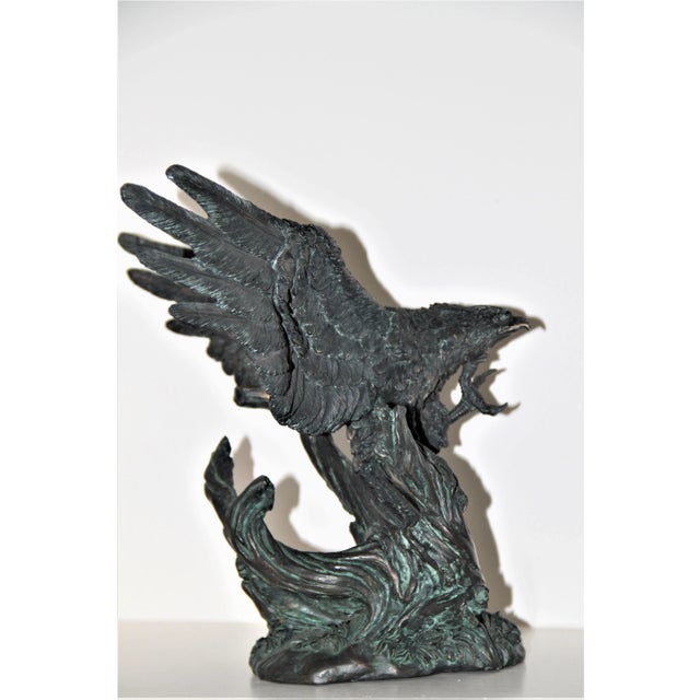 Late 20th Century Eagle Sculpture/Statue For Sale - Image 4 of 8
